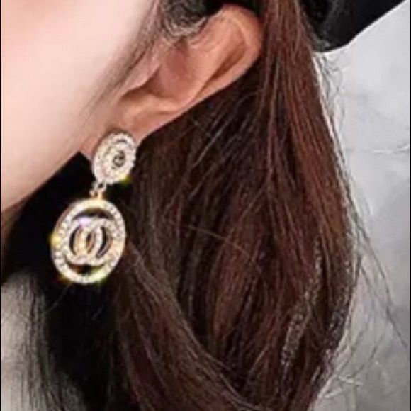 💋❤️Luxury Drop Earrings for Women Gold Color - Picture 3 of 3